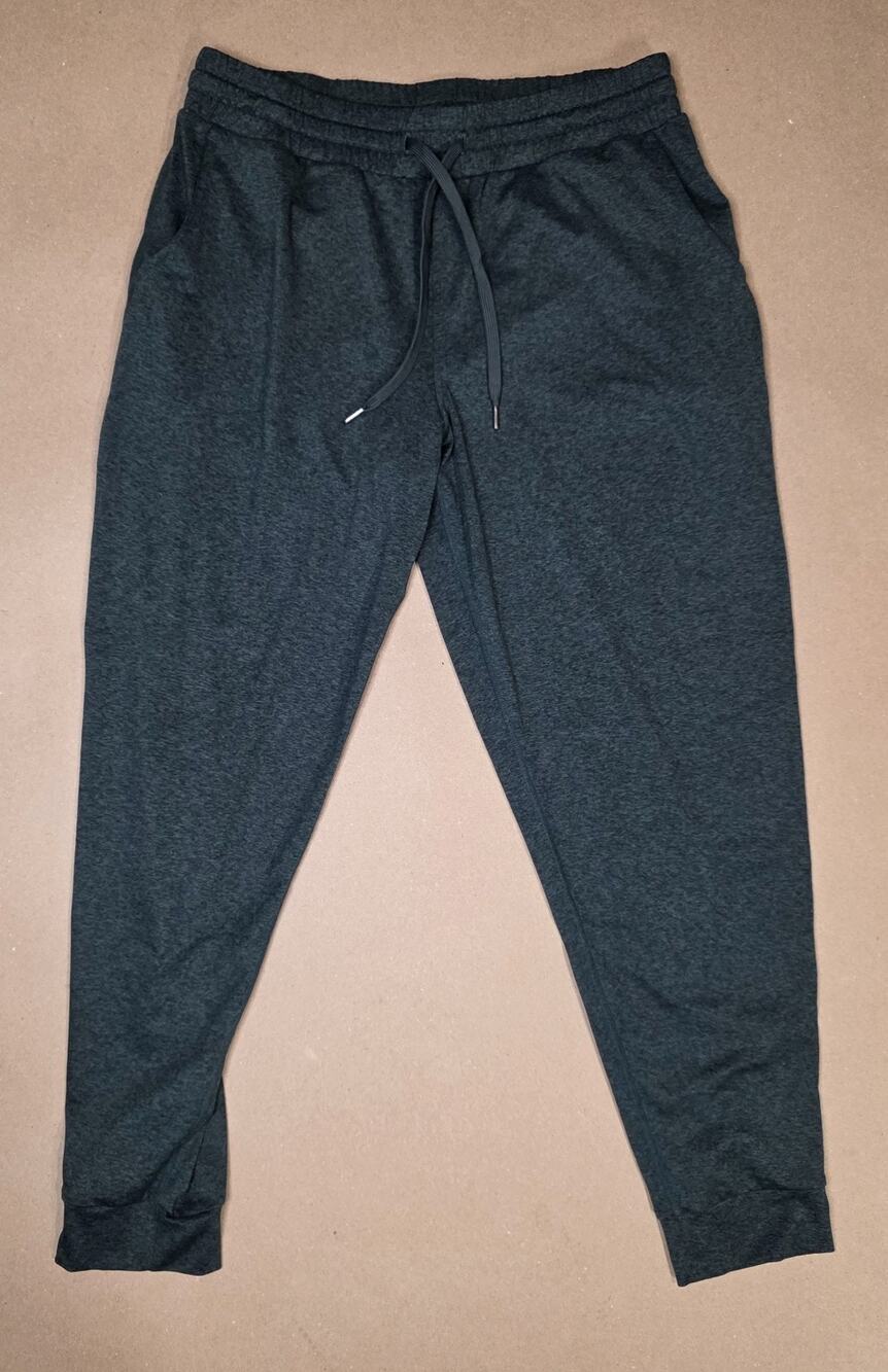 Quince Joggers Women Medium Heather Green Flowknit Ultra Soft Performance Lounge